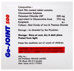 Go Joint 500 Tablet 10